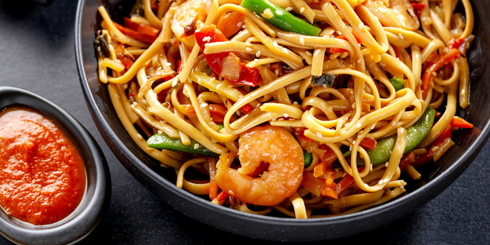 How to Make Shrimp Lo Mein