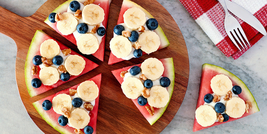 Watermelon Fruit Pizza