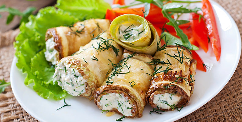 The Easiest Zucchini Lasagna Roll-Ups
