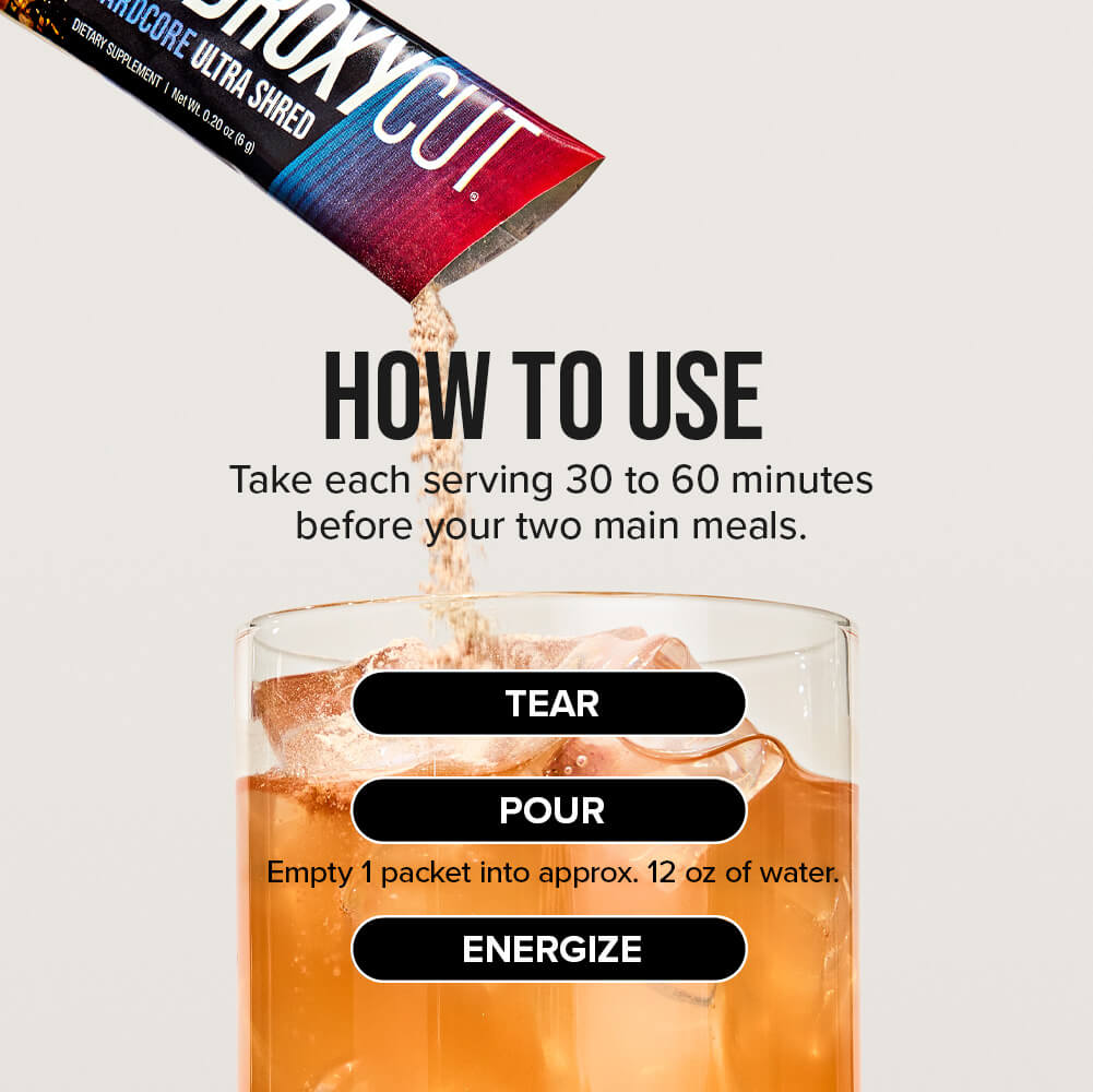 Hardcore Ultra Shred Drink Sticks