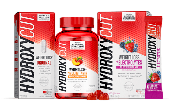 Hydroxycut Original, Hydroxycut Gummies and Hydroxycut Drink Mix
