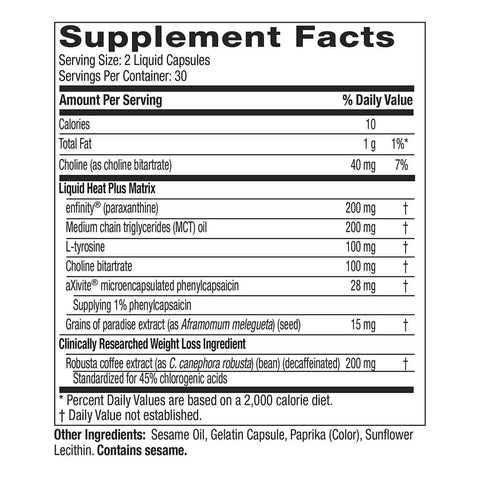 Hydroxycut Hardcore Liquid Heat