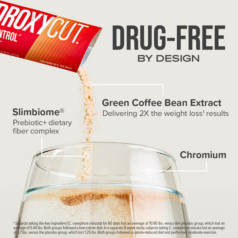 Hydroxycut Hunger Control +Weight Loss Drink Sticks