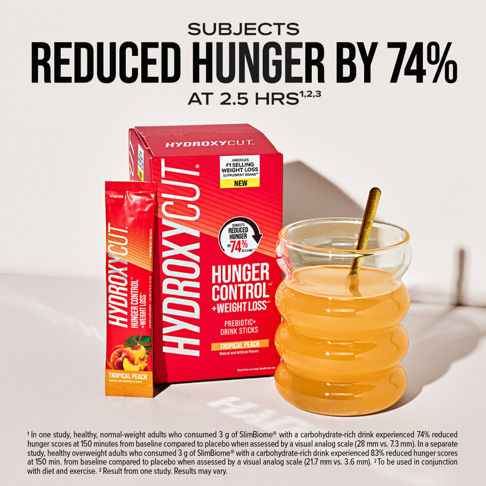 Hydroxycut Hunger Control +Weight Loss Drink Sticks